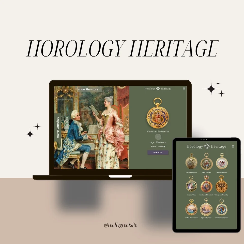Horology Heritage pocket-watch catalogue